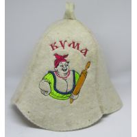 Шапка для бани Кума