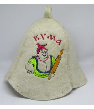 Шапка для бани Кума