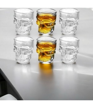 Рюмка Череп 6 штук