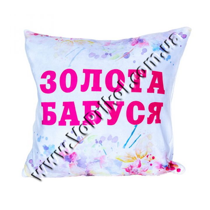Подушка "Золотая Бабушка"