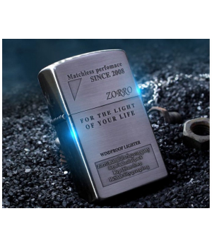 Зажигалка бензиновая ZORRO FOR THE LIGHT OF YOUR LIFE