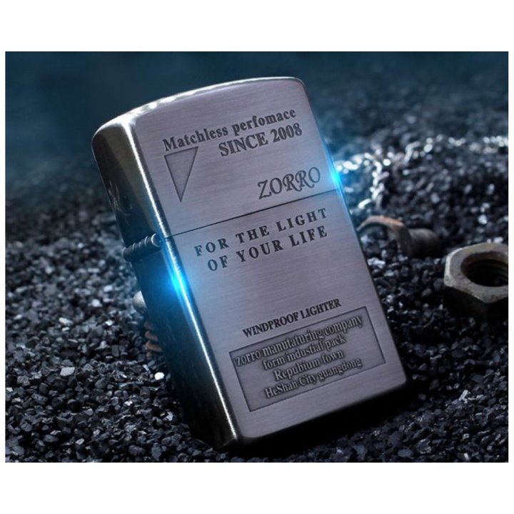 Зажигалка бензиновая ZORRO FOR THE LIGHT OF YOUR LIFE купить недорого Киев Белая Церковь Васильков Украина