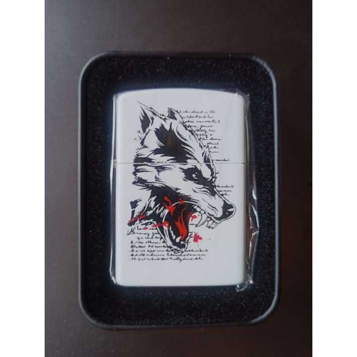 Купить Зажигалка "Zippo" Волк ➦ Цена со СКЛАДА